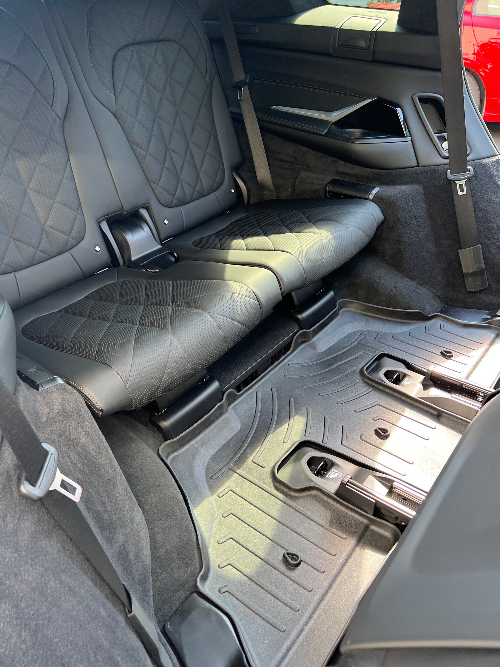 Recently detailed vehicle interior